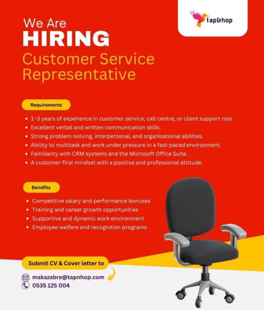 Tullow Alumni Connect - Customer Service Representative