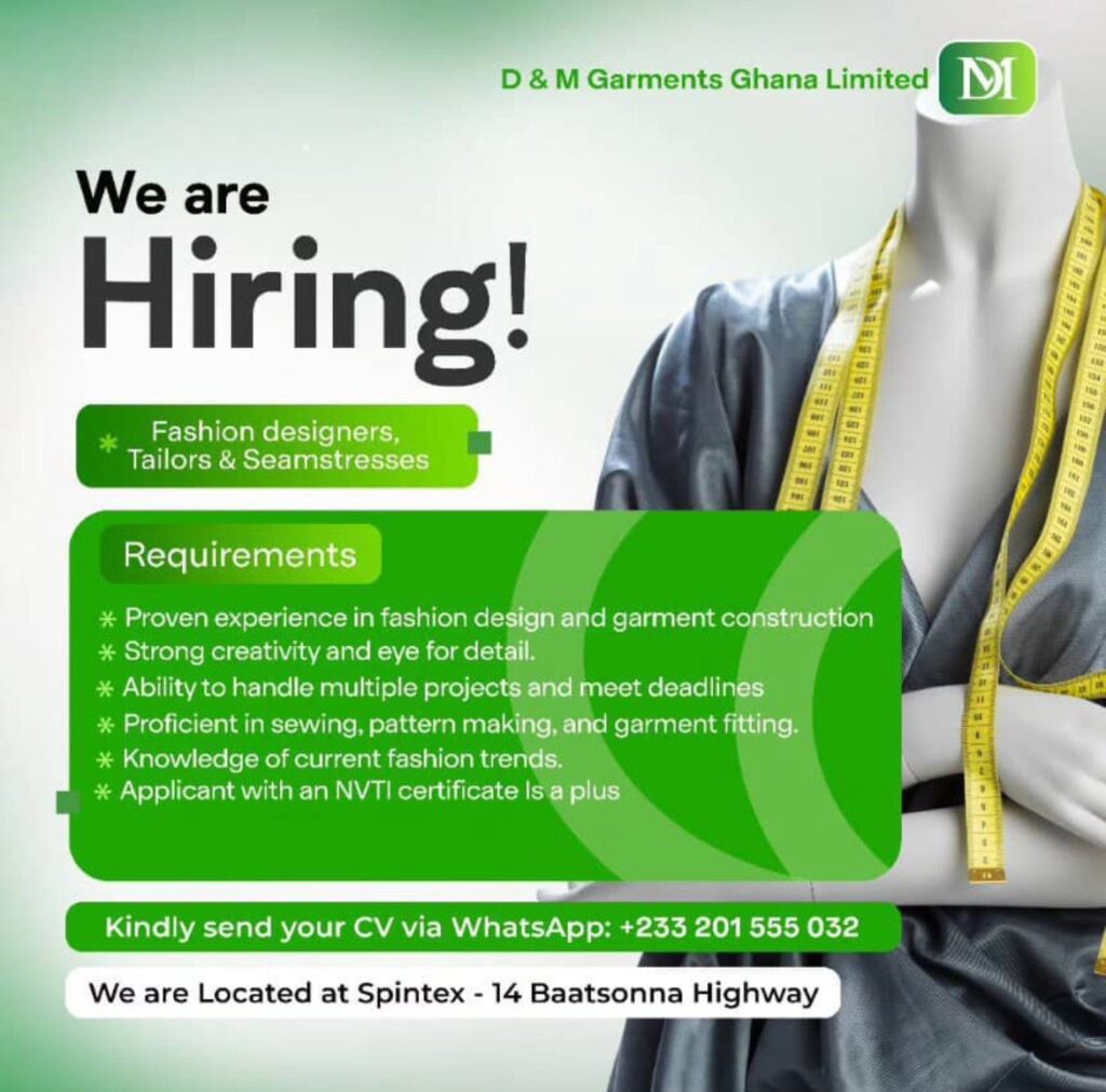 Tullow Alumni Connect - DandM Garments Ghana Limited