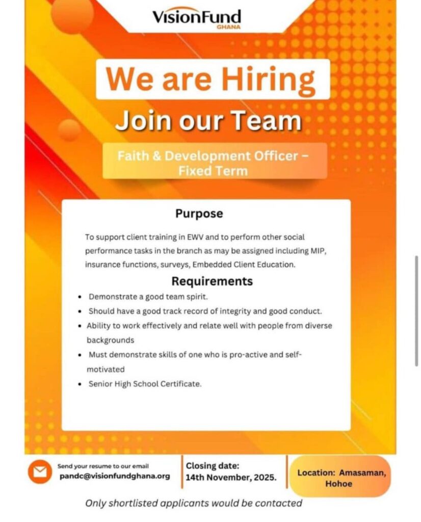 Tullow Alumni Connect - Faith and Development Officer