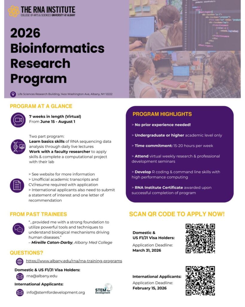 Bioinformatics Research Program