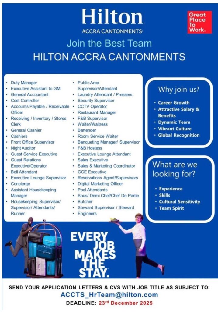 Hilton Opportunities-Tullow Alumni Connect
