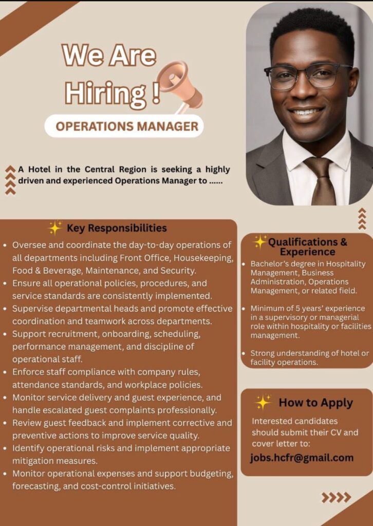 Operations Manager - Tullow Alumni Connect